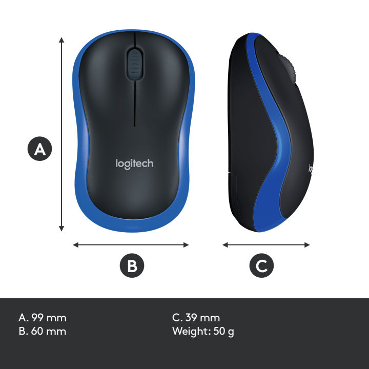 Logitech%20M185%20Wireless%20Mouse,%202.4Ghz%20With%20Usb%20Mini%20Receiver,%2012-Month%20Battery%20Life,%201000%20Dpi%20Optical%20Tracking,%20Ambidextrous%20Pc%20/%20Mac%20/%20Laptop%20-%20Grey%20-%20Mouse%20-%20Image%207