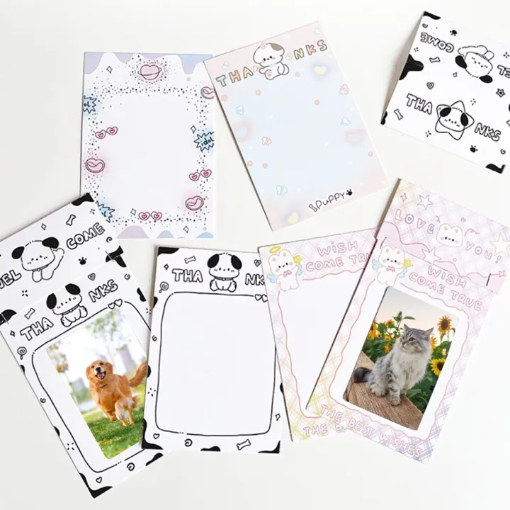Cute%20Cartoon%20Puppy%20Paper%20Card%20Head%20Card%20Back%20Packing%20Material%20DIY%20Gift%20Photocard%20Packaging%20With%20OPP%20Bag%20Office%20School%20Supplies%20-%20Image%202