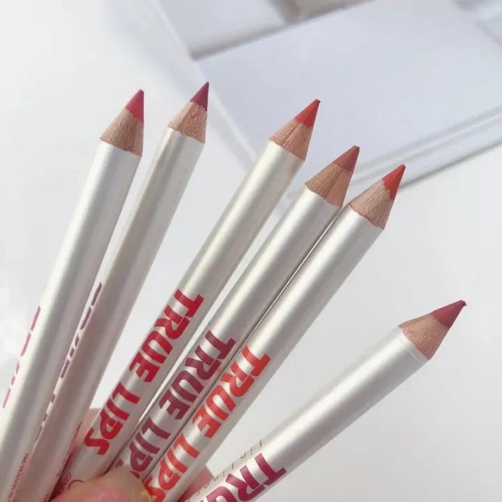 6Pcs/set%20Cosmetic%20Professional%20Wood%20Lipliner%20Waterproof%20Lady%20Charming%20Lip%20Liner%20Soft%20Pencil%20Contour%20Makeup%20Lipstick%20Tool%20-%20Image%204