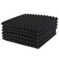 6 Pcs Acoustic Panels Foam Board Studio Sound-Absorbing Firewall Wedge Tiles Helps Reduce Echo and Unnecessary Noise. 