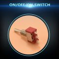 2 Pcs AC 250V 2A 120V 5A SPDT On/Off/On 3 Position Momentary Toggle Switch.