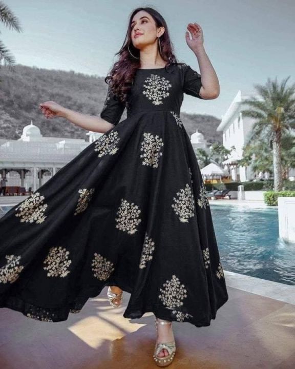 Latest%20Design%20for%20Women,%20High%20Quality%20Cotton%20Fabric,%20Exclusive,%20Fashionable,%20Stylish%20and%20Comfortable,%20Gown%20-%20Image%203