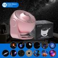 Night Light Galaxy Projector Starry Sky Projector 360° Rotate Planetarium Lamp For Kids Bedroom Valentines Day Gift Wedding Deco. 