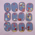 Denim Stickers Clothes Elbow Pants Knee Wear-Resistant Embroidery Cloth Stickers Clothes Badges Armbands Pants Patches Appliqués With Adhesive Backing Can Be Ironed Can Hand-Sewn diy Materials. 