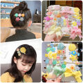 Indispensable -Stylish Fashionable Trendy 9 Piece Hair Clip And Hair Accessories For Children Imported From China- Innovative. 