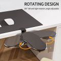 Comfortable Desktop Extension Computer Arm Rest Support Attachable Board Mousepad Folding Desk Adjustable Armrest Pad Hand Shoulder rotection Rotating Mouse Arm Wrist Rest Desk. 