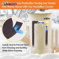Pipe Safety Protection Wrap Water Pipe Insulation Tape Weather Resistant Foam Wrap for Cold Protection Indoor Outdoor Safety Southeast Asian Buyers' Choice Insulation Tape for Pipes.