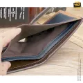 PU LEATHER WALLETS, SLIM SMART WALLET FOR MEN AND BOYS, STYLISH WALET WITH ATM MINI CARD HOLDER POCKETS RANDOM COLOR 1 PCS. 