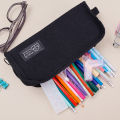 High Quality Waterproof Canvas Children's Cloth Zip Bag Pen Case Pencil Bag. 