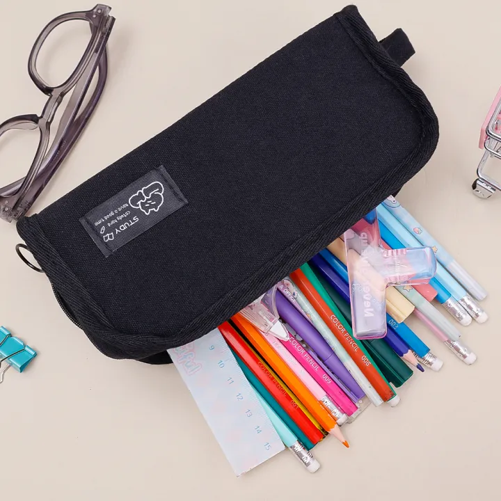 High%20Quality%20Waterproof%20Canvas%20Children's%20Cloth%20Zip%20Bag%20Pen%20Case%20Pencil%20Bag%20-%20Image%202