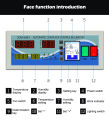 XM-18D Automatic Egg Incubator Controller Digital LED Temperature Controller Temperature Humidity Sensors Egg Hatcher Controller.
