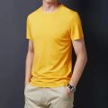 Jersey PP Fabric Half Sleeve T-Shirt for Men – Soft & Comfortable.