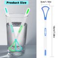 Tongue Scraper Plastic for Oral care Kids and Adults 1pcs. 