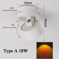 【Atoztide Store】Led Sunset Downlight Spotlights Projector Night Ceiling Lamp For Bedroom Home Decoration Spot Led Light.