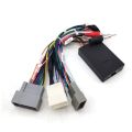 Car Audio Radio CD Player 16 PIN Android Power Cable Adapter with Canbus Box for Honda Civic CRV Media Wiring Harness.