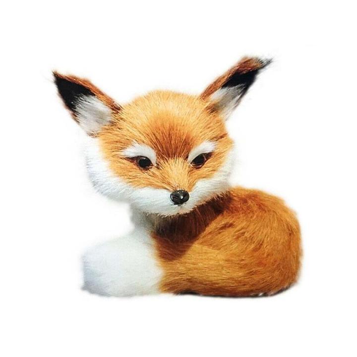 1pcs%20Cute%20Simulation%20Little%20Fox%20Model%20Plush%20Toy%20Simulated%20Fox%20Plush%20Doll%20For%20Home%20Decoration%20Crafts%20Toys%20Children%20Birthday%20Gifts%20-%20Image%202