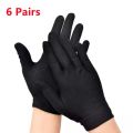 24PCS White Cotton Gloves Unisex Stretchable Cloth Cotton Gloves for Inspection Mechanic Industrial Gardening Construction Work. 