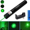 10 Mile 532nm Adjustable Focus Green Laser Pointer Beam Light Pen + Star Cap 5mw. 
