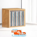 1 Tier Modular Open Cubby Storage Shelf, 12x12"Sturdy Bookshelf Cabinet for Living Room, Bedroom, Kitchen or Office Guest Room/ Kids Room and Multipurpose Use. 