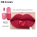 Lip Gloss Temperament Color Rendering Matte Velvet Mini Wild Fit Colors Long-lasting Makeup Capsule Lipstick 5 Colors. 