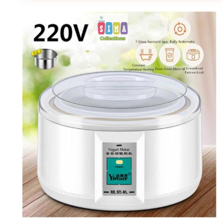 DIY Yogut Make, Even Heating 15W Stainless Steel Containe