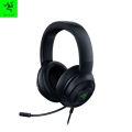 Razer Kraken V3 X Wired Gaming Headset 7.1 Surround Sound Headset with TRIFORCE 40mm Driver Unit HYPERCLEAR Cardioid Microphone.