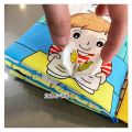 3D Cloth Book Toddler Montessori Toys DIY Craft Castle Rainbow Handmade Book Busy Board Baby Early Learning Education Basic Life. 