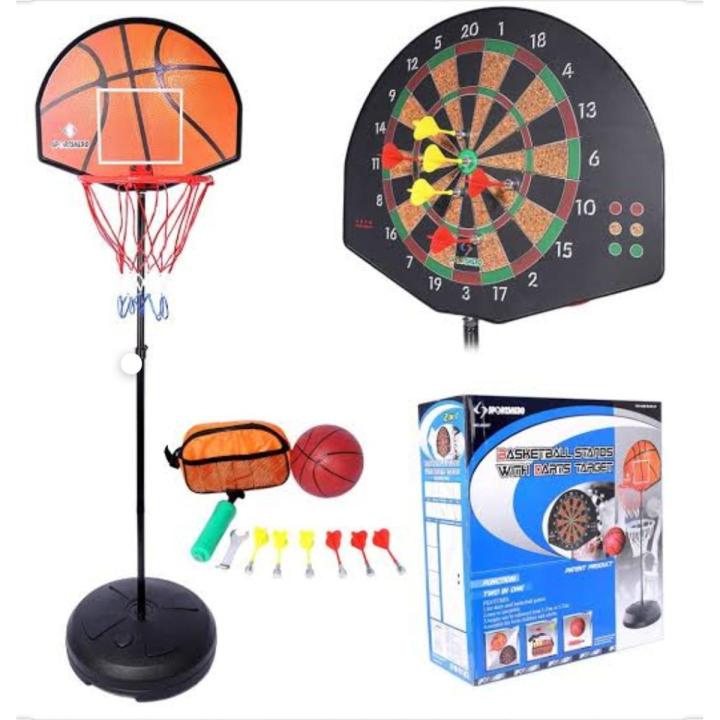 2 in one Basketball with Dart games