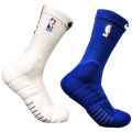 nba Socks Basketball Socks Men's Middle Tube Socks Thick Basketball Elite Socks Long Socks Exercise Towel Practical Socks a. 