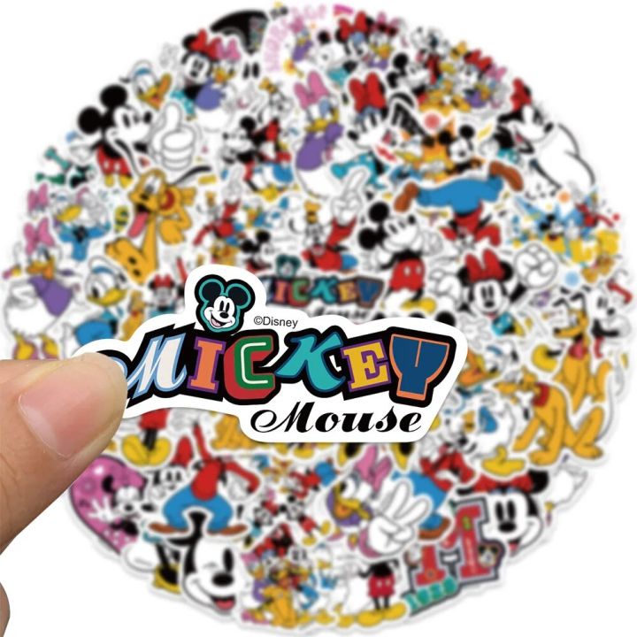 10/30/50pcs%20Disney%20Cute%20Cartoon%20Mickey%20Mouse%20Stickers%20Decals%20Guitar%20Laptop%20Phone%20Luggage%20Motorcycle%20Waterproof%20Sticker%20Kid%20Toy%20-%20Image%204