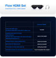 New Dream Glass 4K/4K Plus VR AR Smart Glasses Watch Movis And Working 2D/3D/360° Immersive Viewing Fast Shipping.