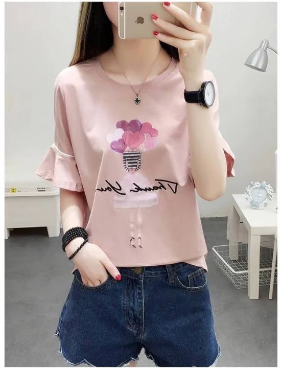 Shopno%20onek%20%20arika%20hot%20summer%20%20drop%20solder%20t-%20shirt%20for%20girls%20-%20Image%203
