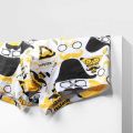 3 Pieces China Printed Boxers Random Colour And Print - Under Wear For Men. 