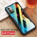 New Phone Case For Nokia G11 G21 Cover Transparent Protector with Soft Frame and Hard Armor Shell For Nokia G21 G11 Case. 