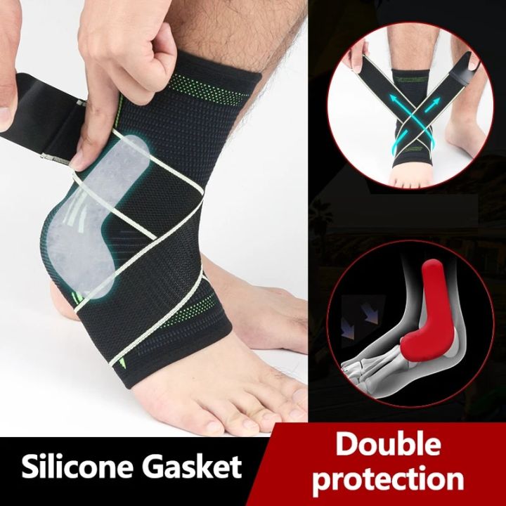 1 Pair Protective Football Ankle Support Basketball Ankle Brace