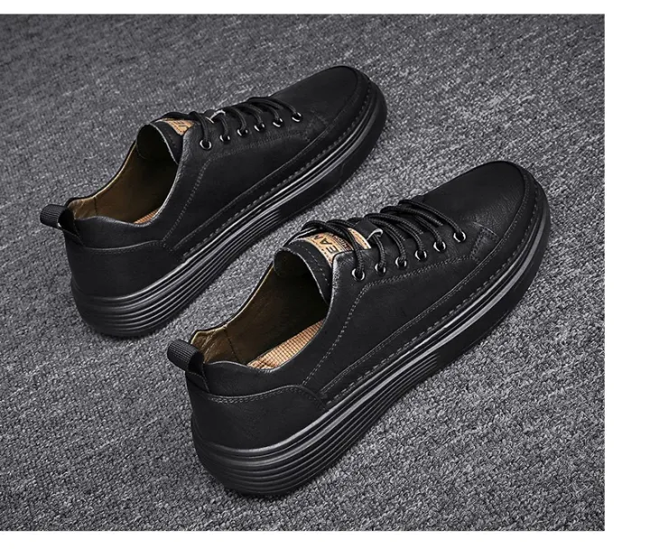 New%20Fashion%20Men's%20shoes%20Trendy%20Sneaker%20Waterproof%20Shoes%20for%20men%20Work%20Shoes%20Leather%20-%20Sneakers%20For%20Men%20-%20Image%205