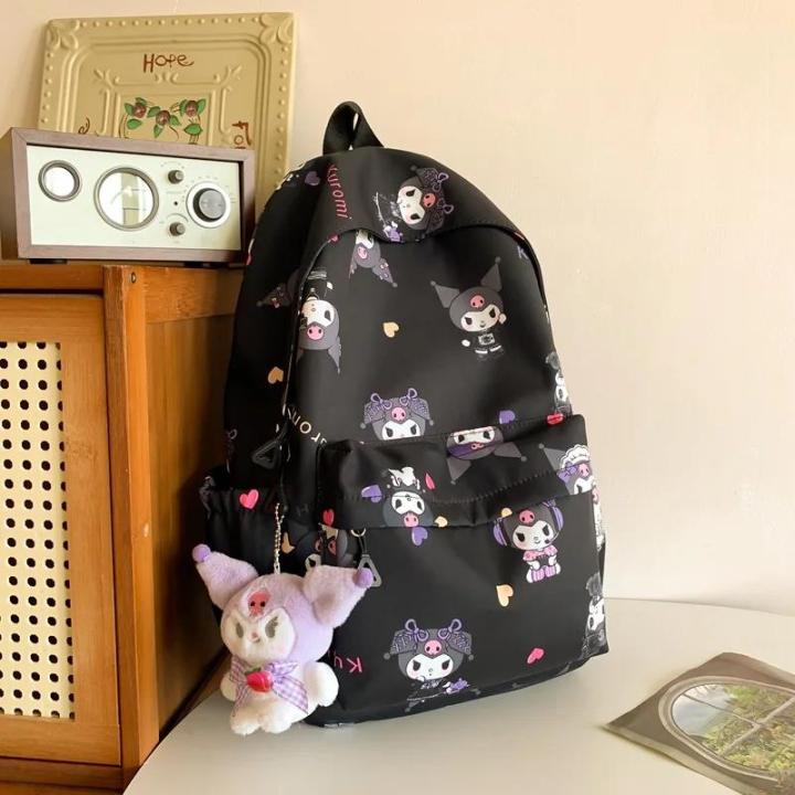 Sanrio school bag Kuromi school bag large capacity student cute