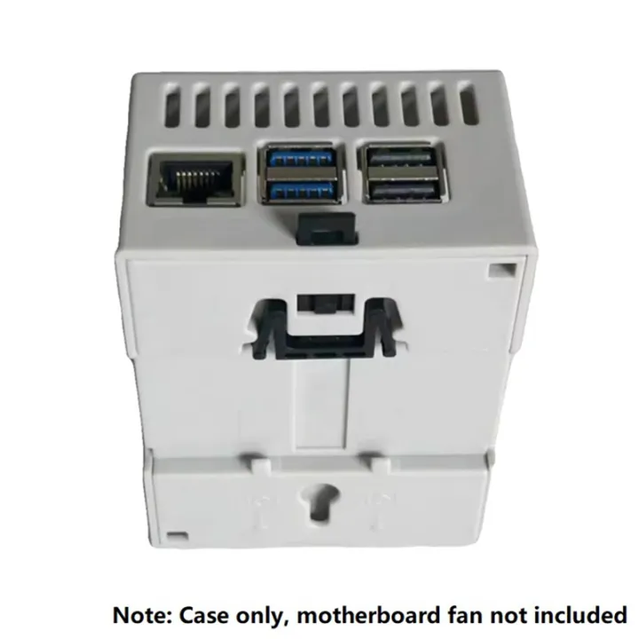 1%20PCS%20Case%20DIN%20Rail%20Shell%20White%20ABS%20Clear%20Top%20Electric%20Box%20for%20RPi%205%20Pi%205%20for%205%20-%20Image%203
