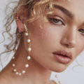 Beautiful earring circle pearl style earring for women. 