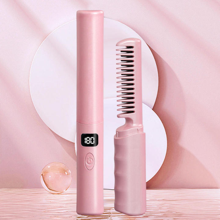 2%20In%201%20Lazy%20Straightener%20Hair%20Hot%20Comb%20Portable%20Mini%20USB%20Rechargeable%20Hair%20Straightener%20Fast%20Heating%20Hair%20Styling%20Tools%20-%20Image%203