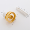 10PCS Dispenser Donut Maker Portable Waffle Mould Plastic Machine Donut Cake Mold Easy Install. 
