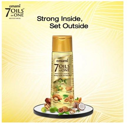 7 Oils in One Non Sticky Hair Oil- 200ml-hair oils