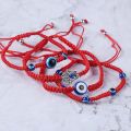 Braided Red Thread Bracelets For Women Men Bohemian Turkish Evil Eye Beads String Lucky Woven Jewelry Hot Fashion Gifts. 