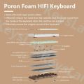 FEKER IK65 Mechanical Keyboard RGB 3 Modes Wireless Support Via 65% 4000mah PBT keycaps Bluetooth 2.4G Gasket Knob Faker ik65. 