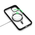 E_Store Apple iPhone Magnetic Magsafe Cover Casing back Cover - Iphone Models ( Black ) - Iphone x xs Xs Max 11 12 13 14 15 Pro max 16 pro Max 17 Pro Max.