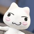 New Toro Inoue Cat Plush Anime Game Doll Stuffed Kittens Plushie Cartoon Couple Black and White Cats Decor Gift Toys for Kids. 