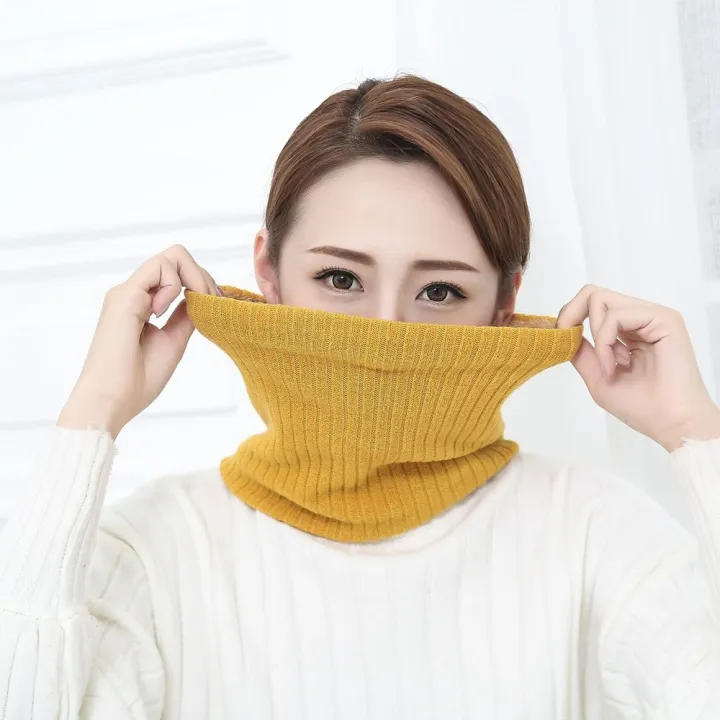 Women%20Men%20Warm%20Scarf%20Winter%20Autumn%20Bandana%20Neck%20Scarf%20Fleece%20Headband%20Shawl%20Bib%20Knitting%20Fleece%20Thick%20Velveted%20Rings%20Muffler%20-%20Image%204