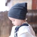 Cotton Baby Hat Street Dance Hip Hop Cap Spring Autumn Toddler Hat for Boys Girls Knit Beanie Hat Solid Color Kids Hat.