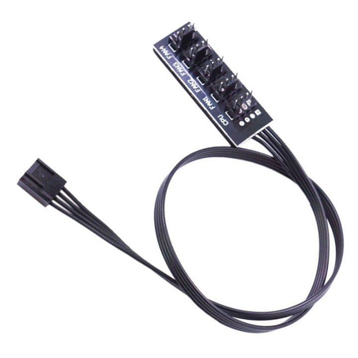 40cm%201%20to%205%204-Pin%20Molex%20TX4%20PWM%20Fan%20CPU%20HUB%20Splitter%20PC%20Case%20Chasis%20Cooler%20Extension%20Cable%20Adapter%20Controller%20-%20Image%202