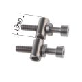 Bicycle Seatpost Fastening MTB Mountain Bike Ti Parts Screws Titanium Bolts M5X30 for Thomson Seatpost Bike Accessories -silver(Titanium). 